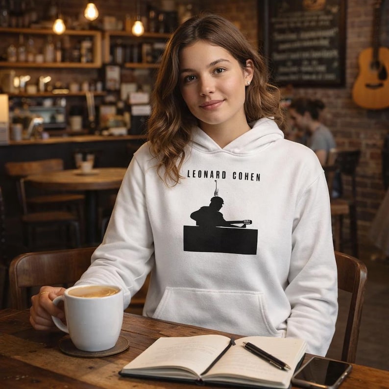 Leonard Cohen Hoodie — Hoodies by The Perfect Goods