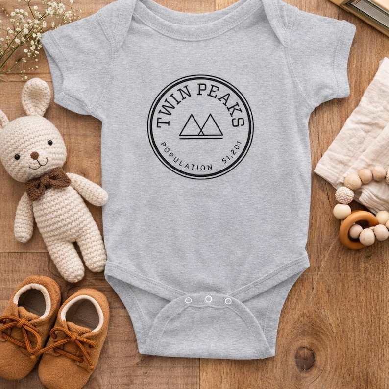 Twin Peaks Onesie — Baby by The Perfect Goods