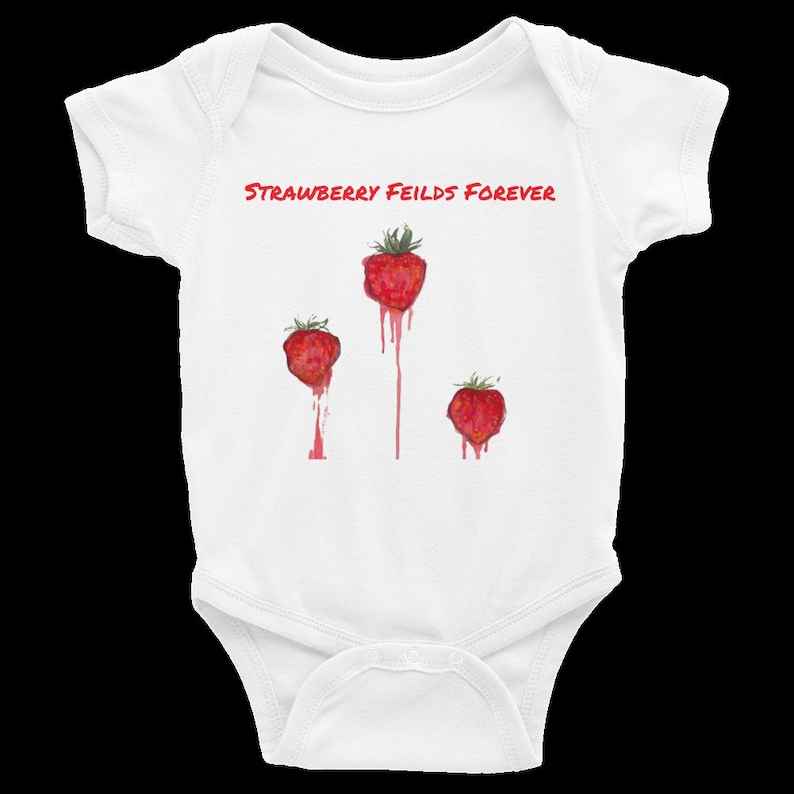 John Lennon Lyrics Onesie — Baby by The Perfect Goods