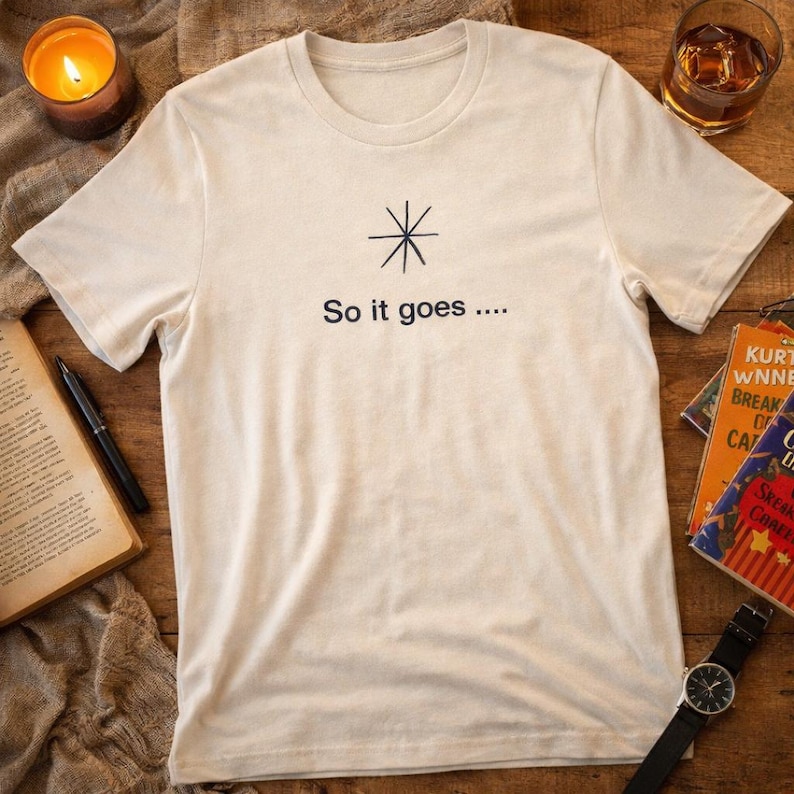 Kurt Vonnegut So It Goes Tee — Tees by The Perfect Goods