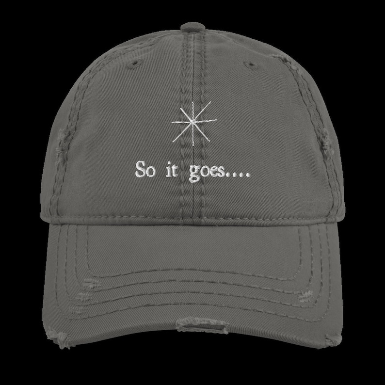 Kurt Vonnegut So It Goes Hat — Accessories by The Perfect Goods