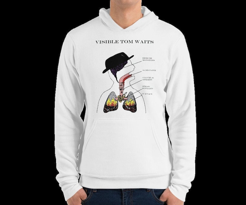 Tom Waits Hoodie — Hoodies by The Perfect Goods